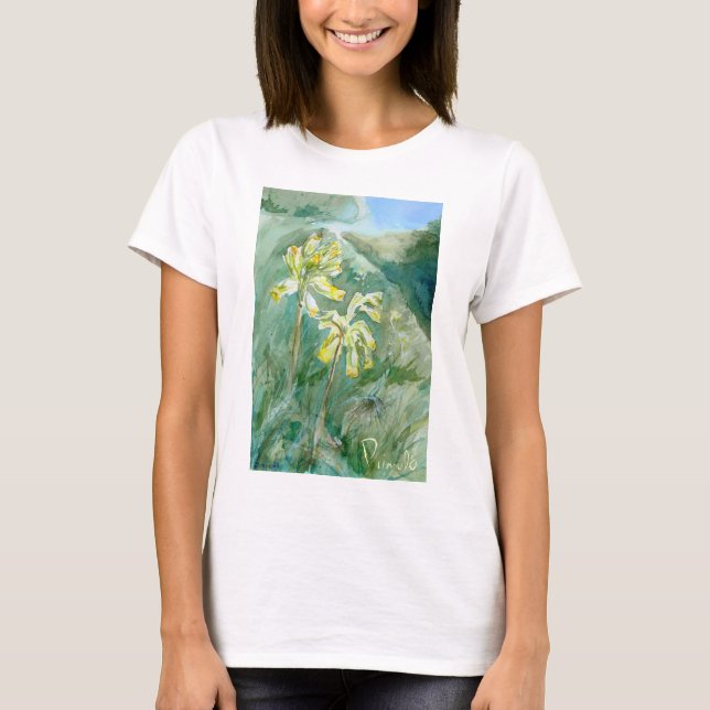 Cowslips Primula veris T - Shirt (Vorderseite)
