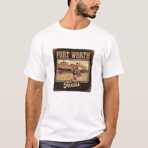 Cowtown Lovers Design T-Shirt