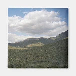 Cowyboy Skyline Wüste dekorative Magnet