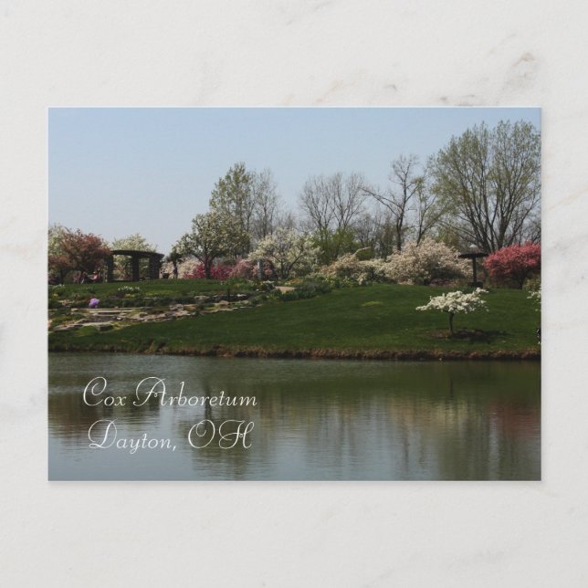 Cox Arboretum, Dayton, OH Postkarte (Vorderseite)