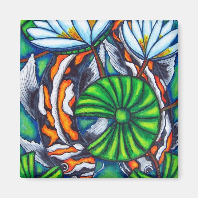 Coy Carp Magnet (Vorne)