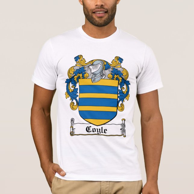 Coyle Familienwappen T-Shirt (Vorderseite)