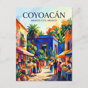 Coyoacán Mexiko Postkarte