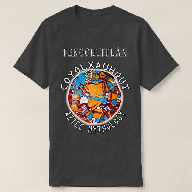 Coyolxauhqui Goddess Disk T-Shirt (Design vorne)