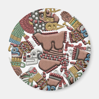 Coyolxauhqui Kühlschrankmagnet Magnet