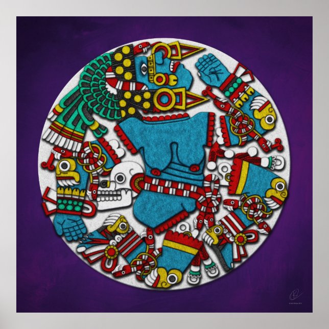 Coyolxauhqui Poster (Vorne)