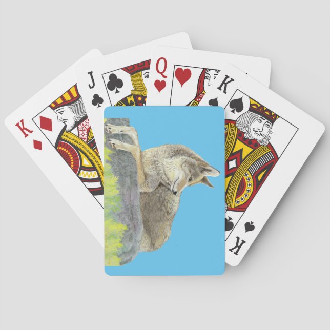 Coyote Bicycle Playing Cards Spielkarten (Rückseite)