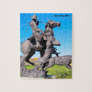 Coyote Cowboy Alberta Puzzle