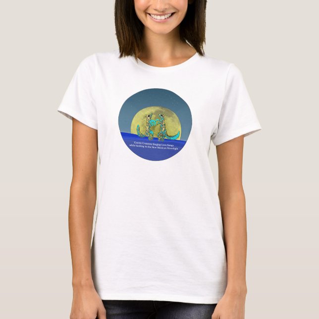 Coyote Crooners Singing Liebe Songs i T-Shirt (Vorderseite)