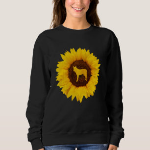 Coyote for Women Men Wolf Pup Canine Sonnenblume Sweatshirt