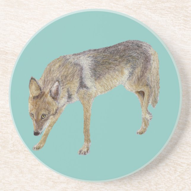 Coyote Getränkeuntersetzer (Vorne)