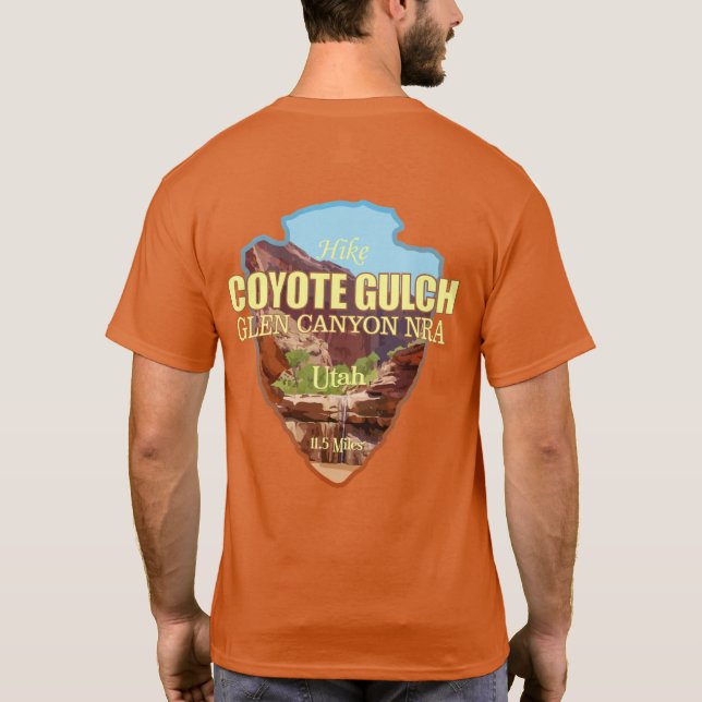 Coyote Gulch (Pfeilspitzen) T-Shirt (Rückseite)