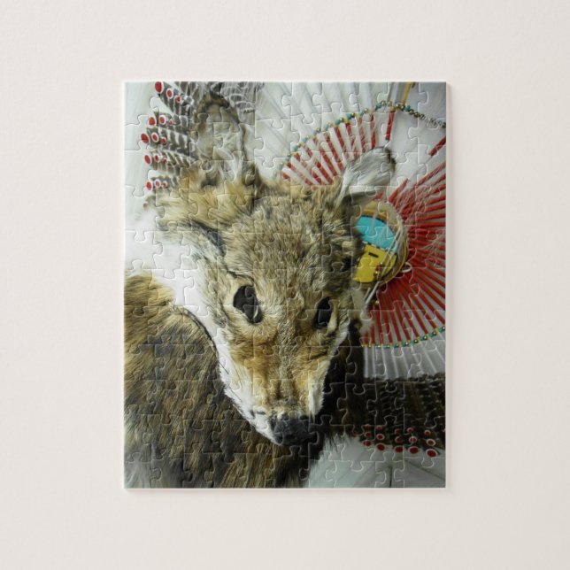 Coyote Headdress Puzzle (Vertikal)