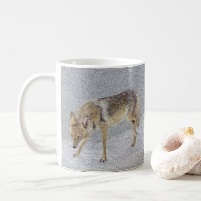 Coyote Kaffeetasse (Mit Donut)