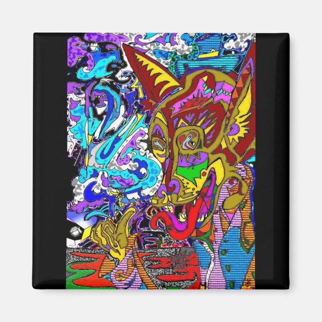 Coyote Magnet (Vorne)