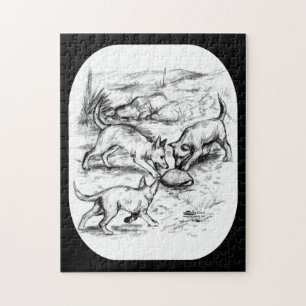 Coyote Pups Puzzle