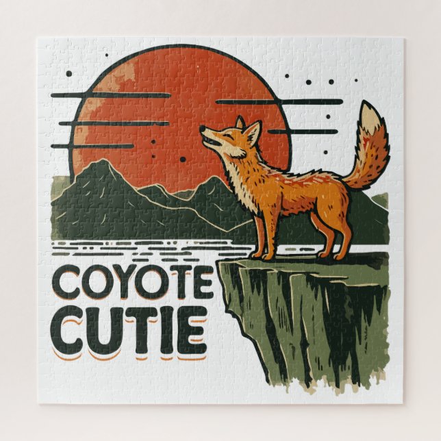 Coyote Süsse Puzzle (Vertikal)