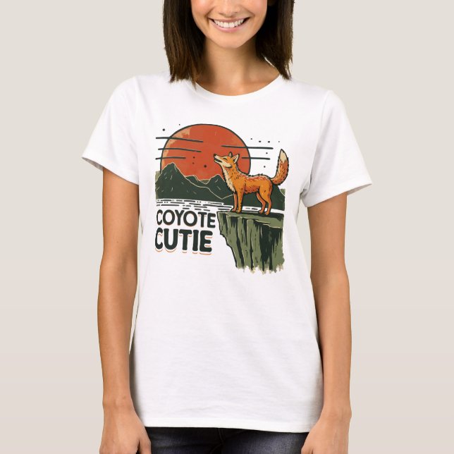 Coyote Süsse T-Shirt (Vorderseite)