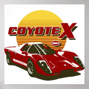 Coyote X Hardcastle McCormick Poster