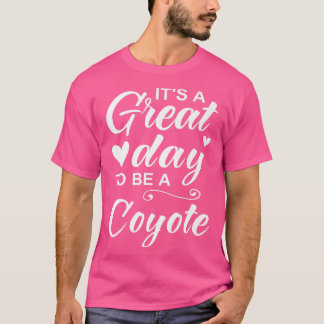 Coyotes Schule Sport Fan Team Geist Großer Tag T-Shirt
