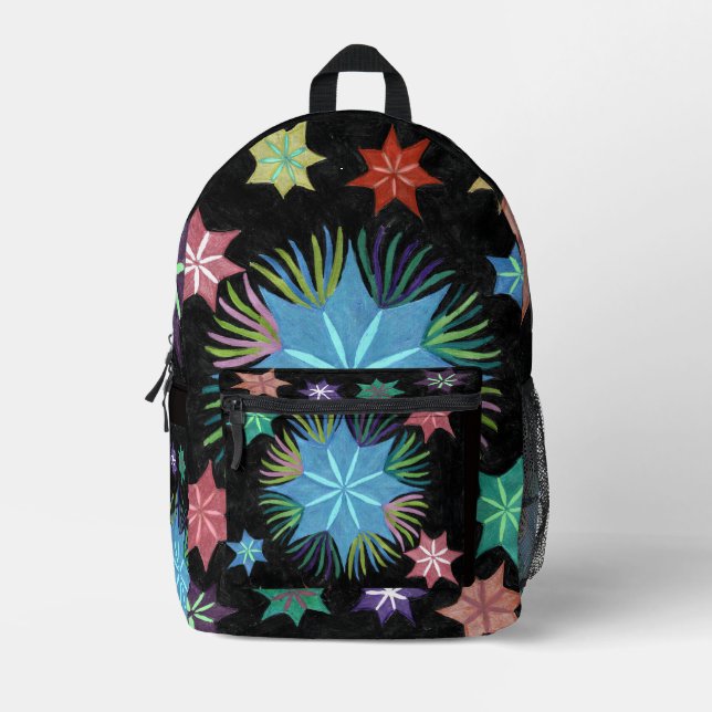 CozmicninjaStar auf einem Rucksack (Vorderseite)