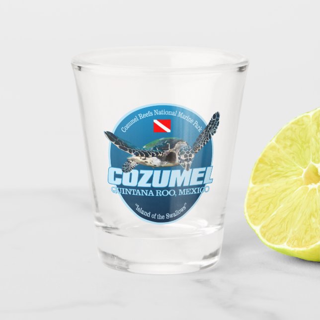 Cozumel (DD2) Schnapsglas (Vorderseite)