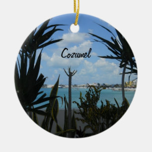 Cozumel Keramik Ornament