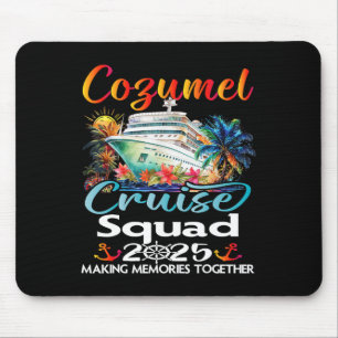 Cozumel Kreuzfahrt Gruppe 2025 Cozumel Freund Fami Mousepad