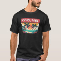 Cozumel Mexico Retro Emblem