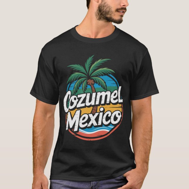 Cozumel Mexico Vacation T-Shirt (Vorderseite)