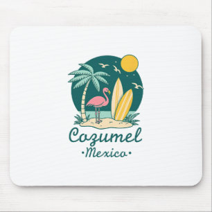 Cozumel Mexiko Souvenir Urlaub Reise Männer Frauen Mousepad