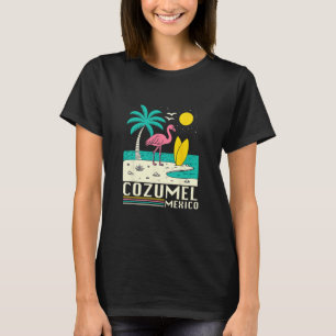 Cozumel Mexiko Souvenir Urlaub Reise Männer Frauen T-Shirt