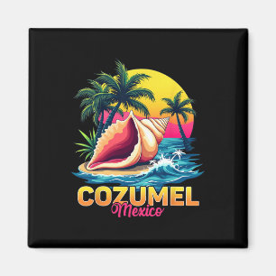 Cozumel Mexiko Strand Karibik Urlaub Reise  Magnet