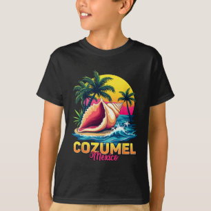 Cozumel Mexiko Strand Karibik Urlaub Reise T-Shirt