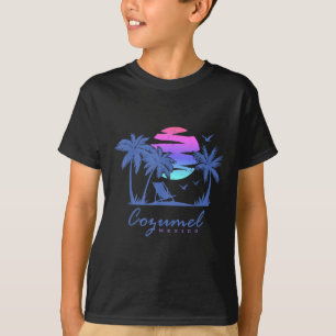 Cozumel Mexiko Strandurlaub Frühlingsferien Hochze T-Shirt
