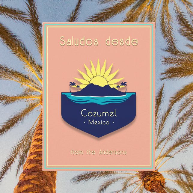 Cozumel Mexiko Urlaub Postkarte (Von Creator hochgeladen)