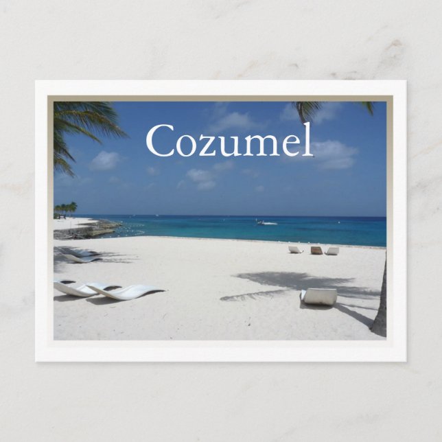 Cozumel, MX Postkarte (Vorderseite)