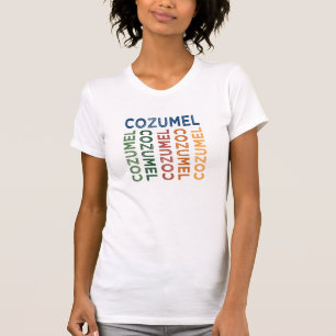 Cozumel-niedliches buntes T-Shirt