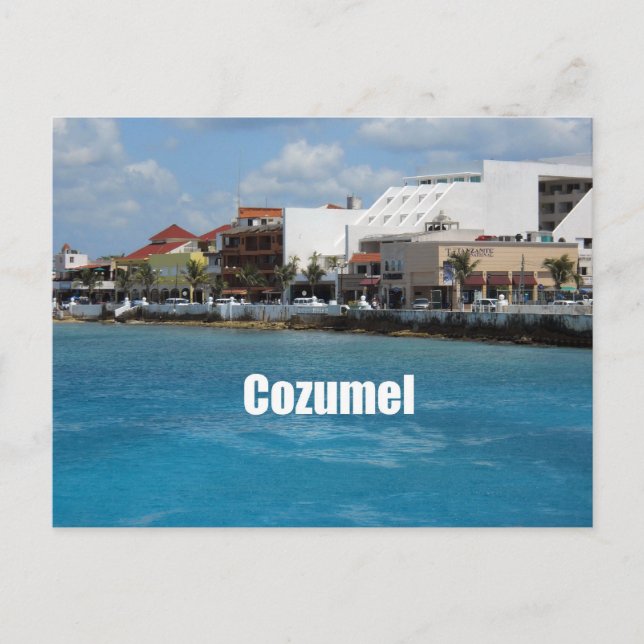 Cozumel Postkarte (Vorderseite)