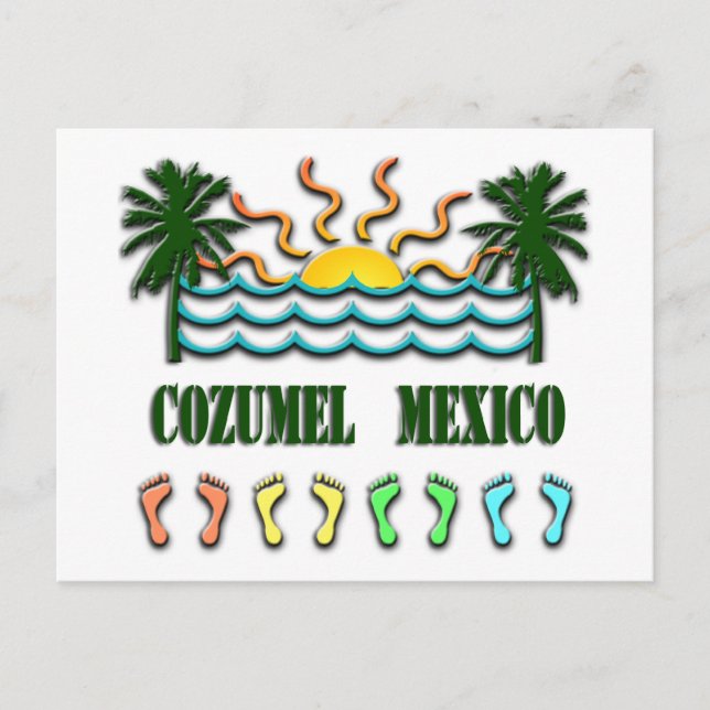 Cozumel Postkarte (Vorderseite)