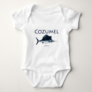 Cozumel-Segelfisch Baby Strampler