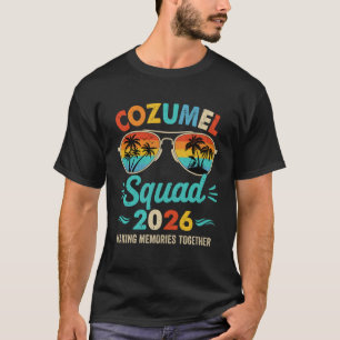 Cozumel Squad 2026 Urlaub Freunde Familie Passend T-Shirt