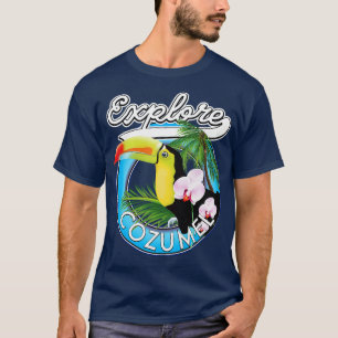 Cozumel Travel Patch erkunden T-Shirt