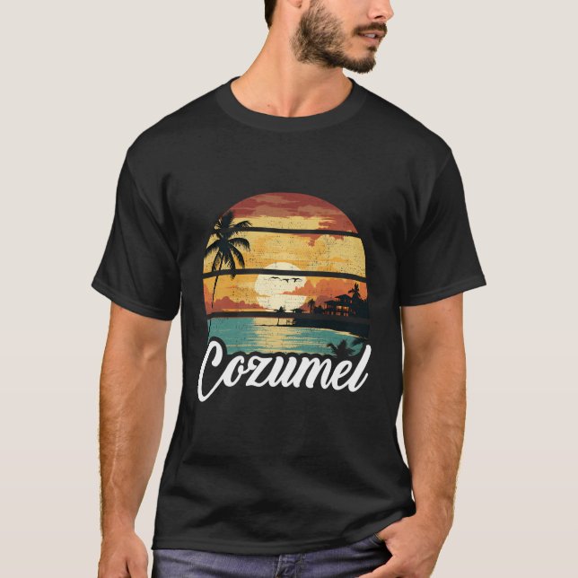 Cozumel Tshirt - Cozumel Island (Vorderseite)