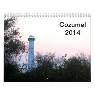 Cozumel Unterwasser2014 Kalender