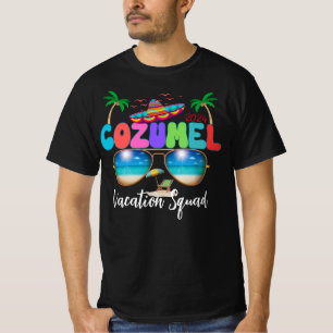Cozumel Urlaub Squad Sun, Sand und Erinnerungen Me T-Shirt