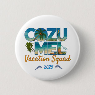 Cozumel Vacation 2025 Tropical Erlebnis Button