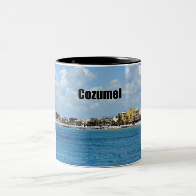 Cozumel Zweifarbige Tasse (Mittel)