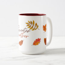 Cozy Autumn Coffee Cup