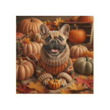 COZY AUTUMN HUND mit PUMPKINS
